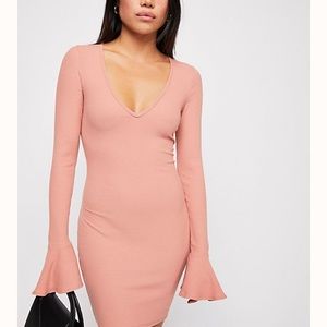 Free People Who Needs Sleep Mini Dress
